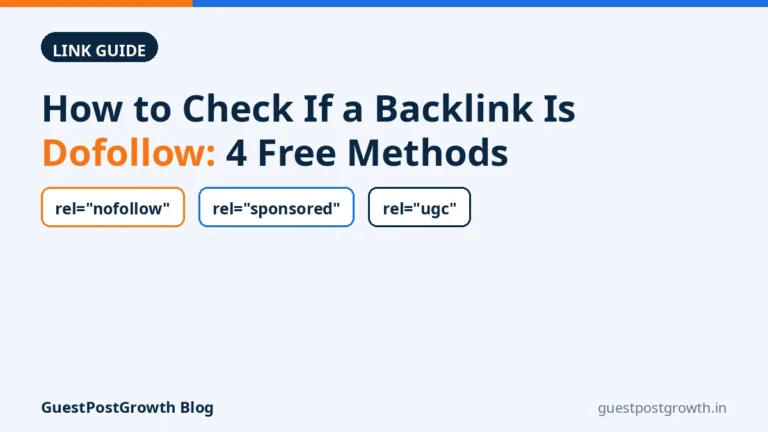 How to Check If a Backlink Is Dofollow: 4 Free Methods