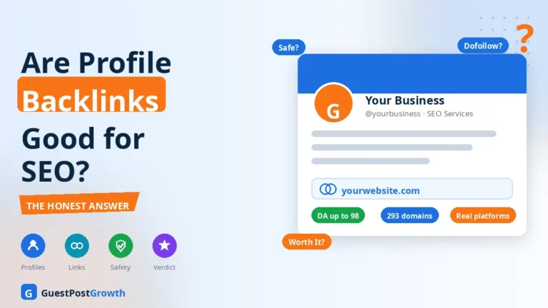 Are Profile Backlinks Good for SEO? An Honest Answer